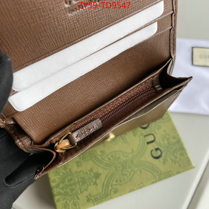 Gucci Bags(4A)-Wallet-,top quality replica ,ID: TD9547,$: 59USD