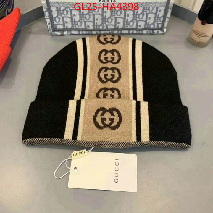 Cap (Hat)-Gucci,best luxury replica , ID: HA4398,$: 25USD