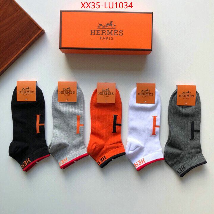 Sock-Hermes,high quality 1:1 replica , ID: TU1034,$: 35USD