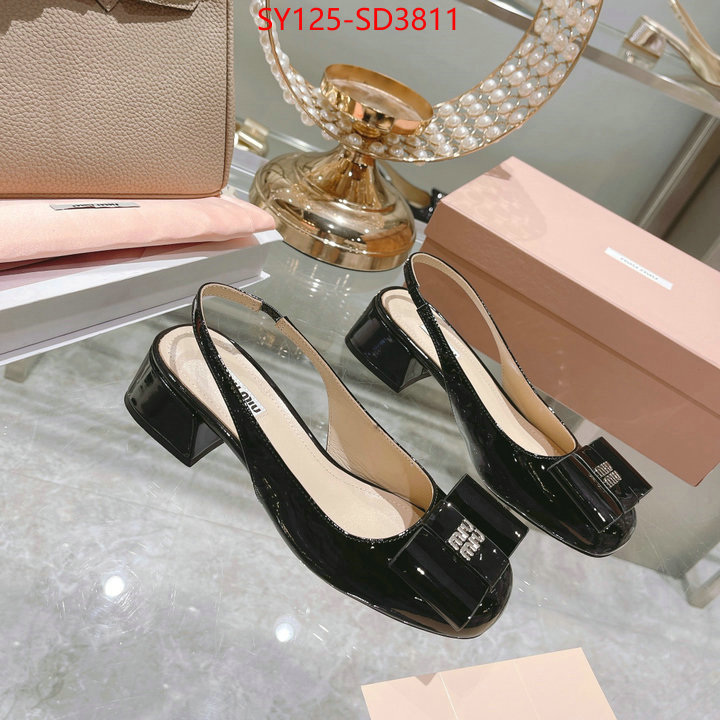 Women Shoes-Miu Miu,best wholesale replica , ID: SD3811,$: 125USD