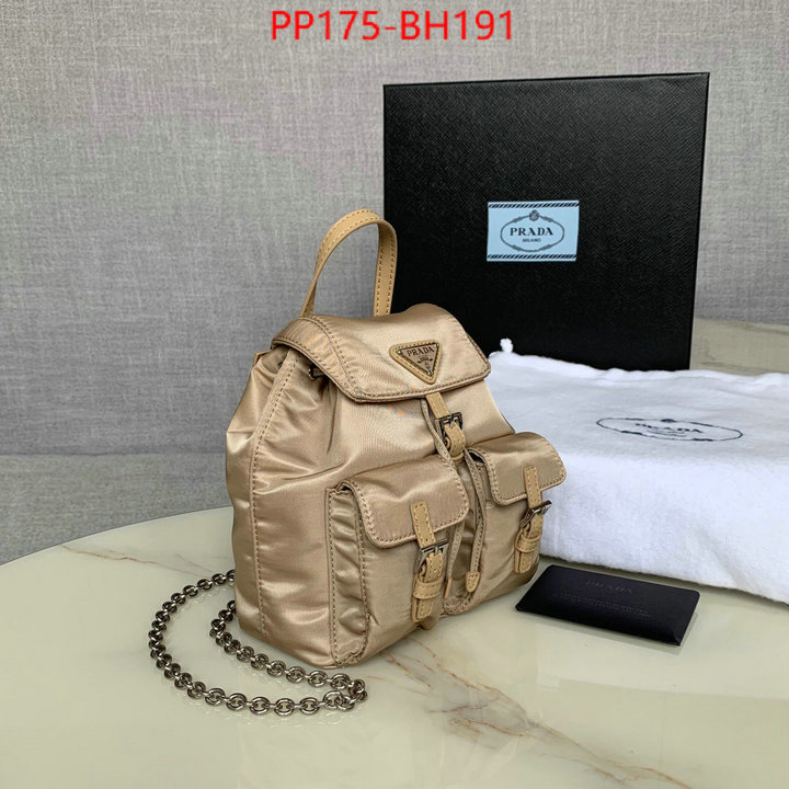 Prada Bags(TOP)-Backpack-,ID: BH191,$:175USD