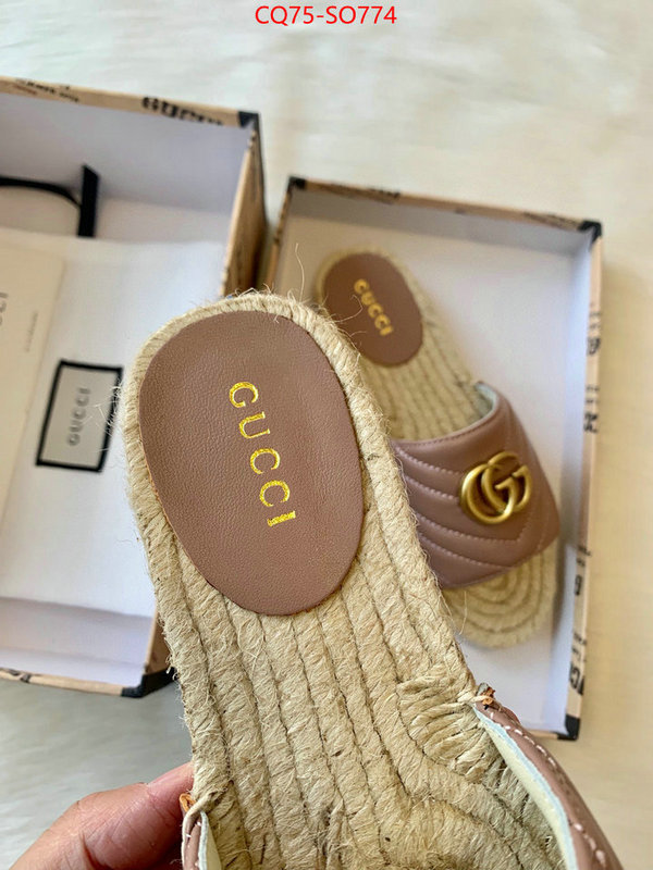 Women Shoes-Gucci,where to find best , ID: SO774,$: 75USD