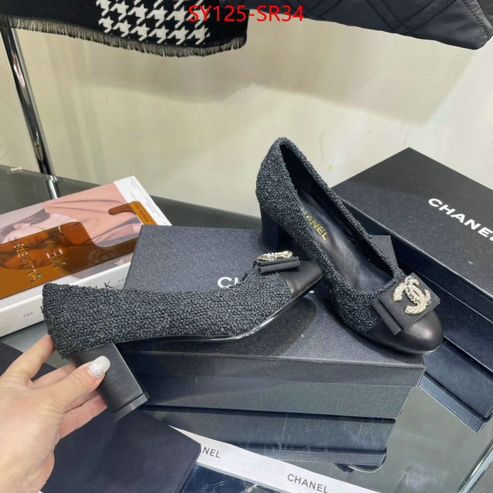 Women Shoes-Chanel,outlet 1:1 replica , ID: SR34,$: 125USD