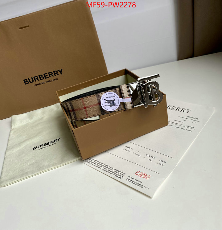 Belts-Burberry,what's the best place to buy replica , ID: PW2278,$: 59USD