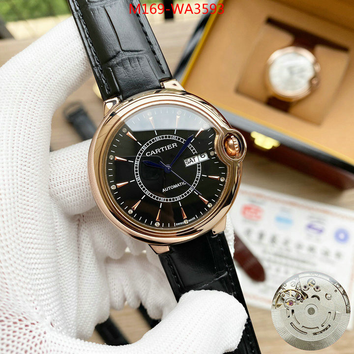 Watch(4A)-Cartier,wholesale replica shop , ID: WA3593,$: 169USD