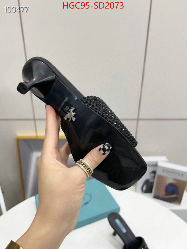 Women Shoes-Prada,wholesale replica shop , ID: SD2073,$: 95USD