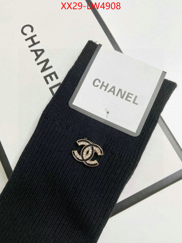 Sock-Chanel,2023 replica wholesale cheap sales online , ID: LW4908,$: 29USD