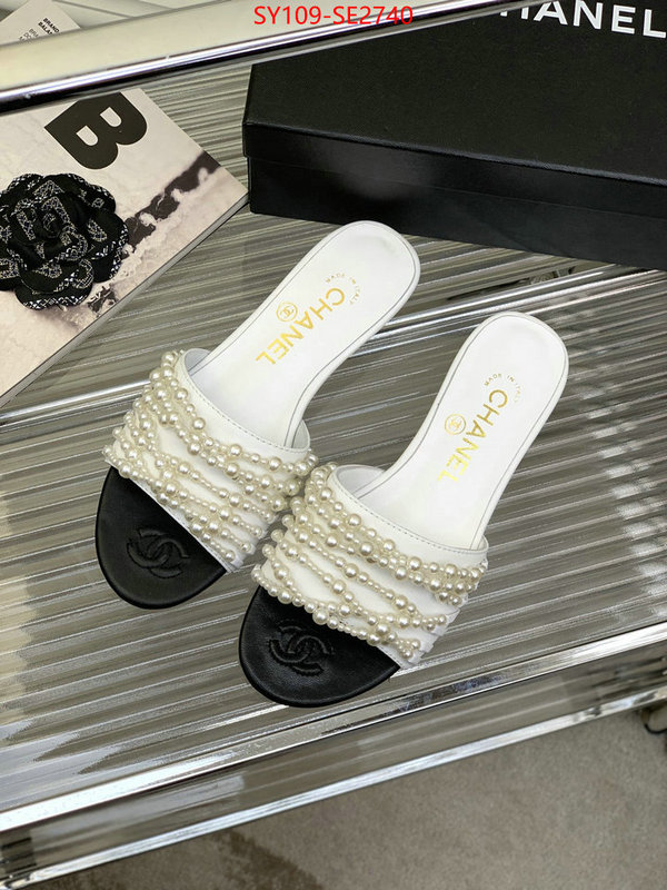 Women Shoes-Chanel,fake designer , ID: SE2740,$: 109USD