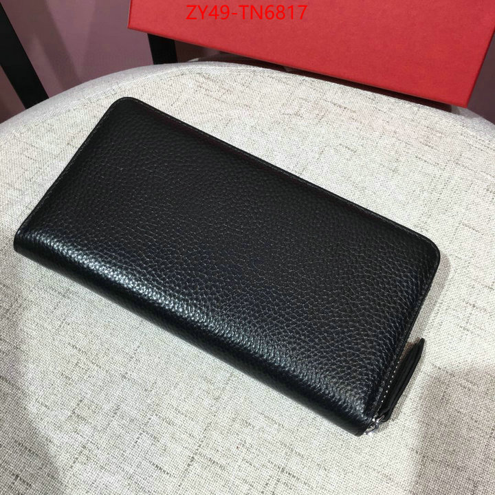 Ferragamo Bags(4A)-Wallet,new designer replica ,ID: TN6817,$: 49USD