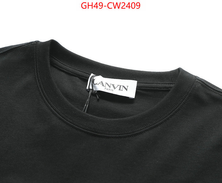 Clothing-LANVIN,buy high-quality fake , ID: CW2409,$: 49USD
