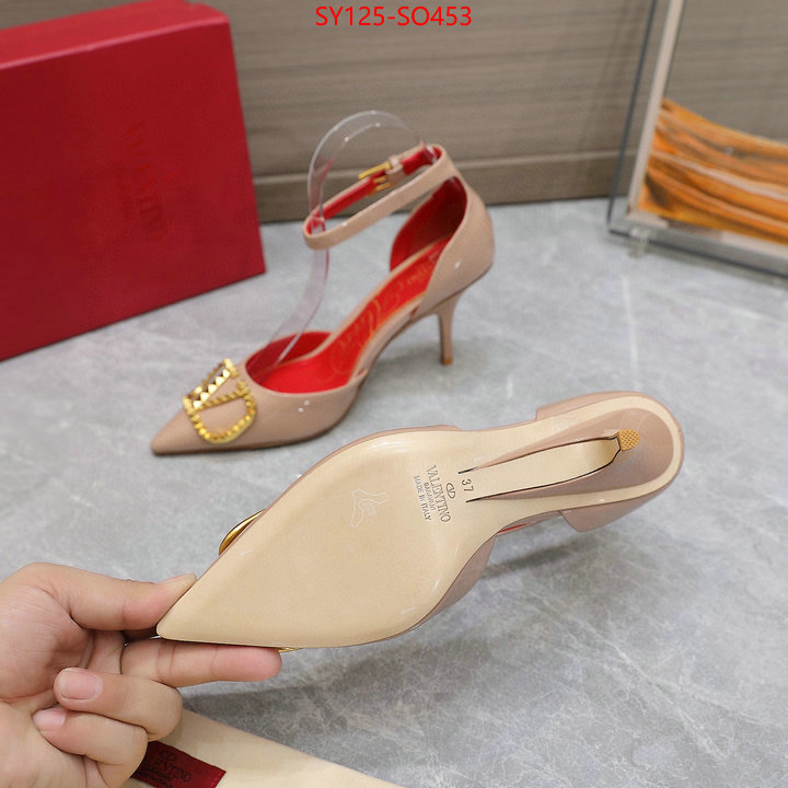 Women Shoes-Valentino,aaaaa+ class replica , ID: SO453,$: 125USD