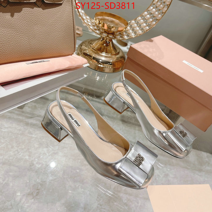 Women Shoes-Miu Miu,best wholesale replica , ID: SD3811,$: 125USD