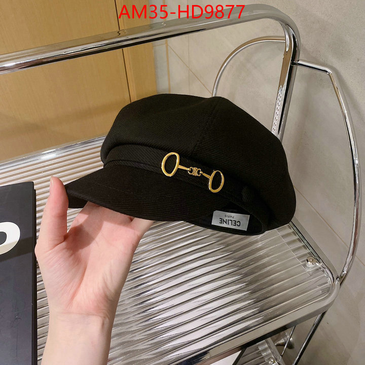 Cap (Hat)-Celine,where should i buy replica , ID: HD9877,$: 35USD