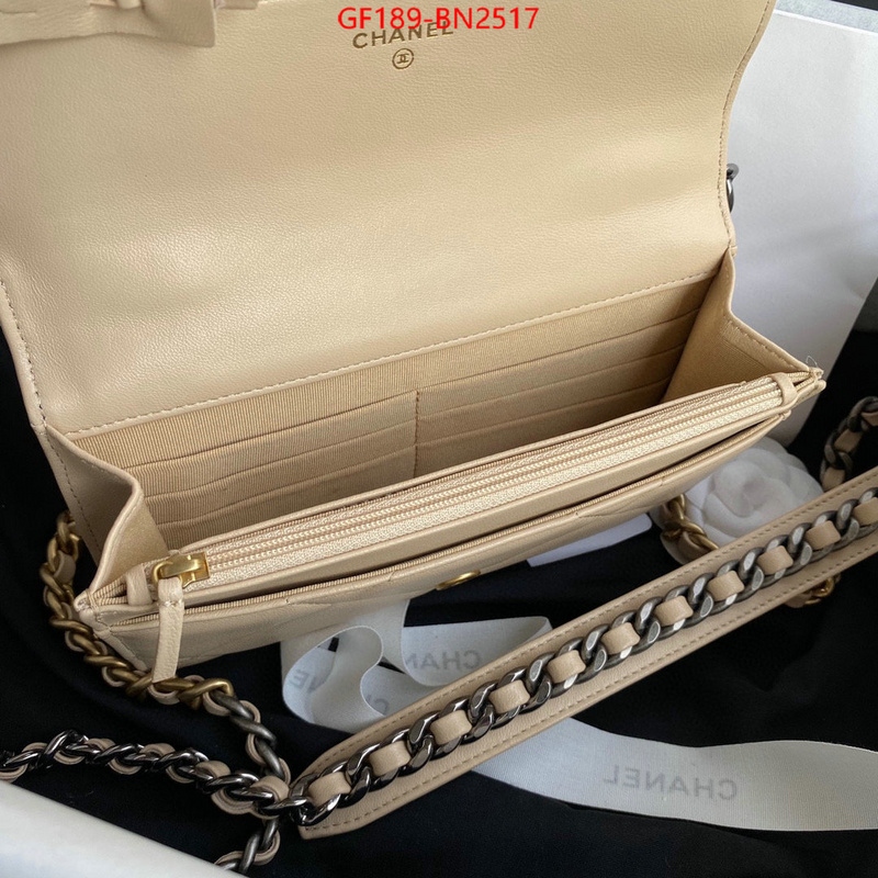 Chanel Bags(TOP)-Diagonal-,ID: BN2517,$: 189USD