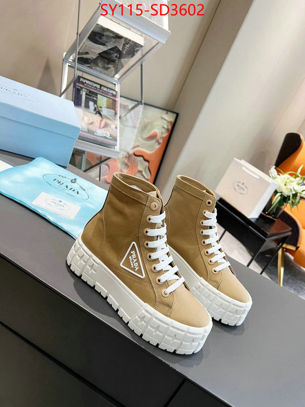 Women Shoes-Prada,best quality fake , ID: SD3602,$: 115USD