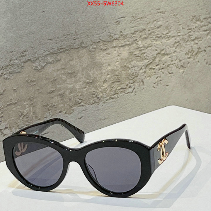 Glasses-Chanel,where can you buy replica , ID: GW6304,$: 55USD