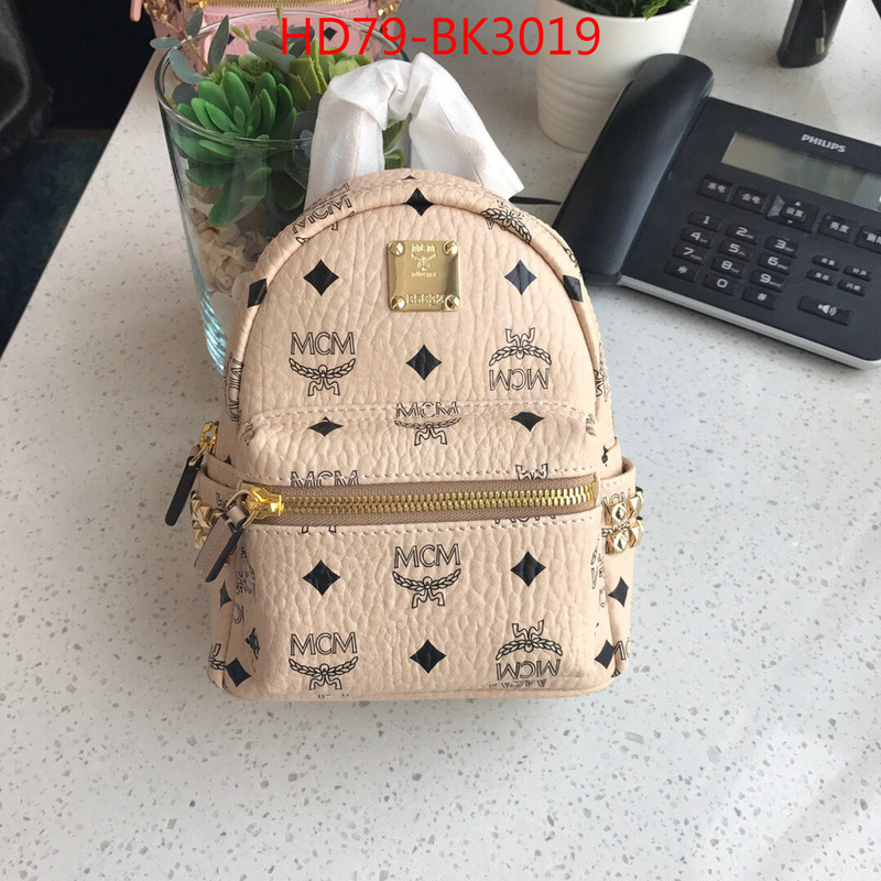 MCM Bags(TOP)-Backpack-,ID: BK3019,$: 105USD