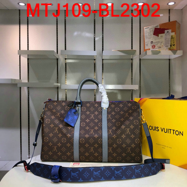 LV Bags(4A)-Keepall BandouliRe 45-50-,brand designer replica ,ID：BL2302,$:109USD