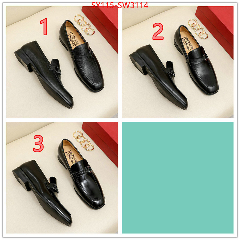 Men shoes-Ferragamo,luxury 7 star replica , ID: SW3114,$: 115USD