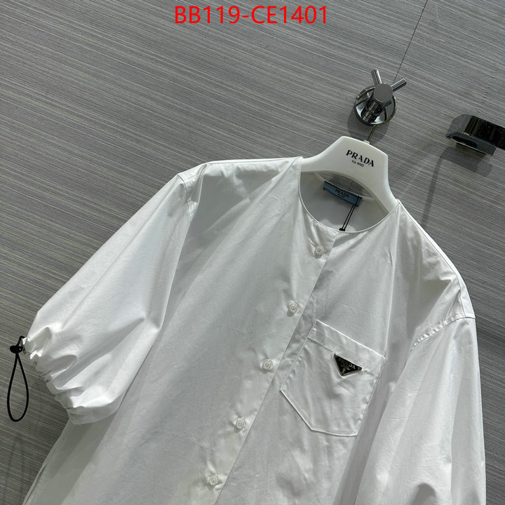 Clothing-Prada,buy top high quality replica , ID: CE1401,$: 119USD