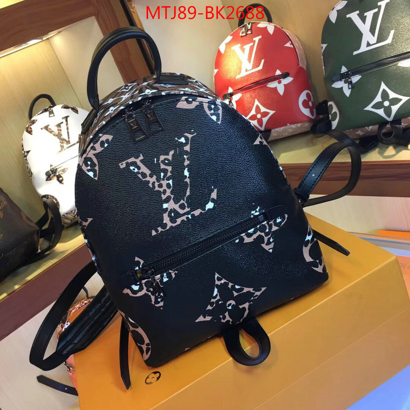 LV Bags(4A)-Backpack-,ID: BK2688,$:99USD