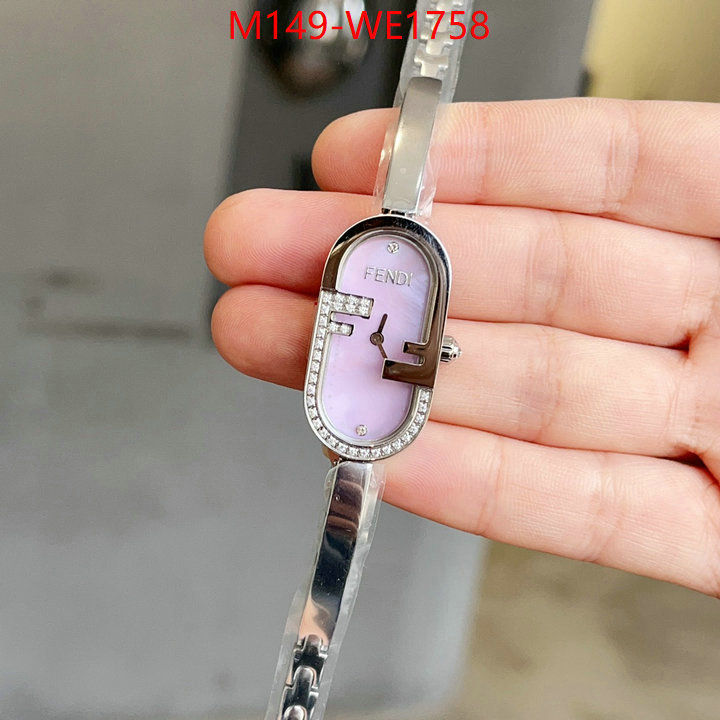 Watch(4A)-Fendi,the highest quality fake ,ID: WE1758,$: 149USD