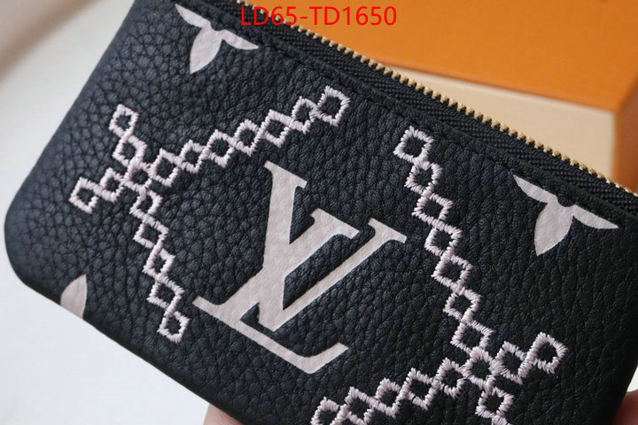LV Bags(TOP)-Wallet,ID: TD1650,$: 65USD
