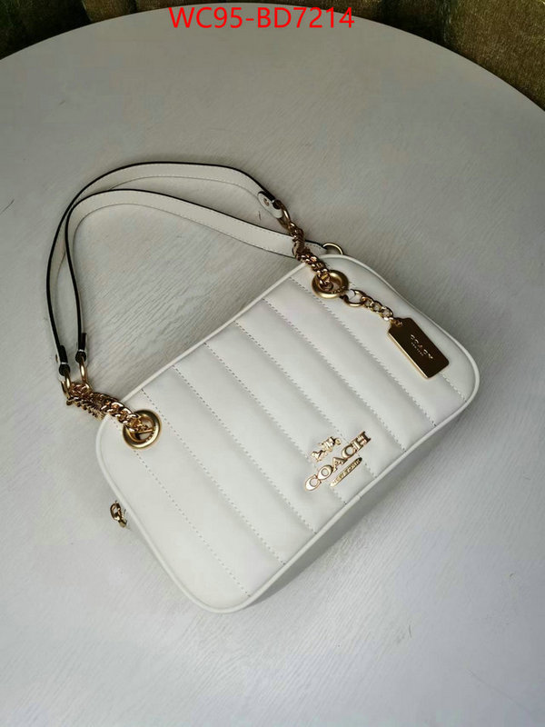 Coach Bags(4A)-Handbag-,buy luxury 2023 ,ID: BD7214,$: 95USD