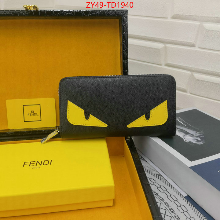 Fendi Bags(4A)-Wallet-,aaaaa+ replica designer ,ID: TD1940,$: 49USD