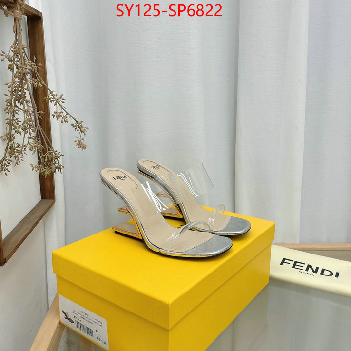 Women Shoes-Fendi,buy best quality replica , ID: SP6822,$: 125USD