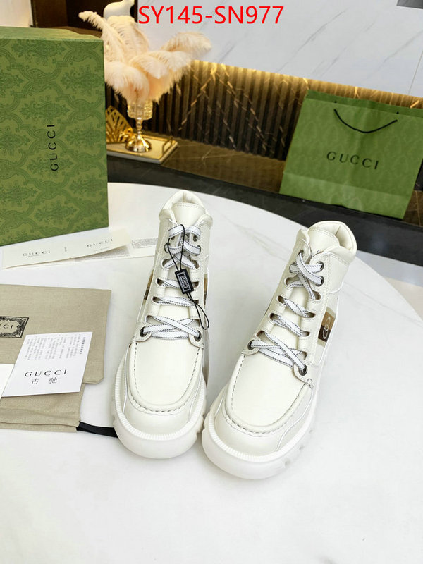 Women Shoes-Gucci,how to start selling replica , ID: SN977,$: 145USD