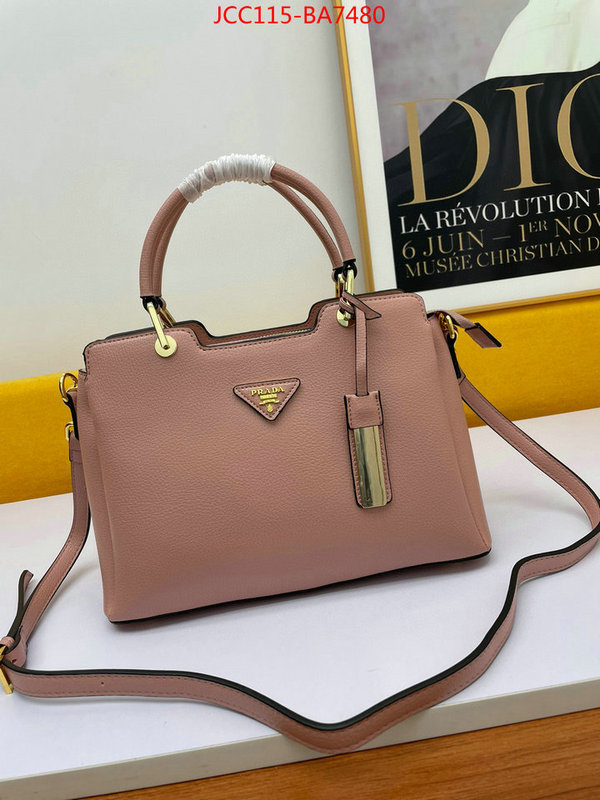 Prada Bags(4A)-Handbag-,top fake designer ,ID: BA7480,$: 115USD