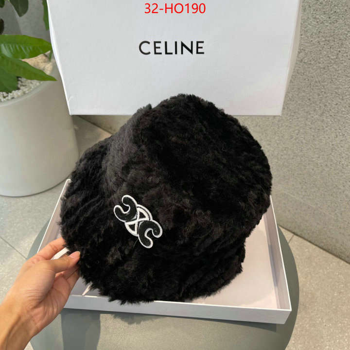 Cap (Hat)-Celine,designer 1:1 replica , ID: HO190,$: 32USD