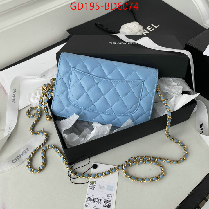 Chanel Bags(TOP)-Diagonal-,ID: BD6074,$: 195USD