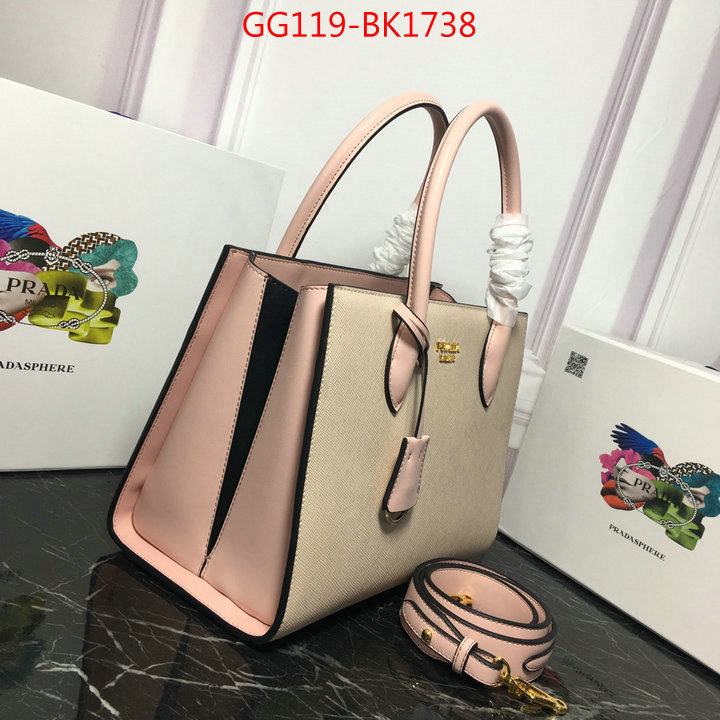 Prada Bags(4A)-Handbag-,ID: BK1738,$:119USD