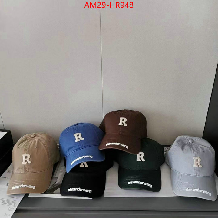 Cap (Hat)-Alexander Wang,fake cheap best online , ID: HR948,$: 29USD