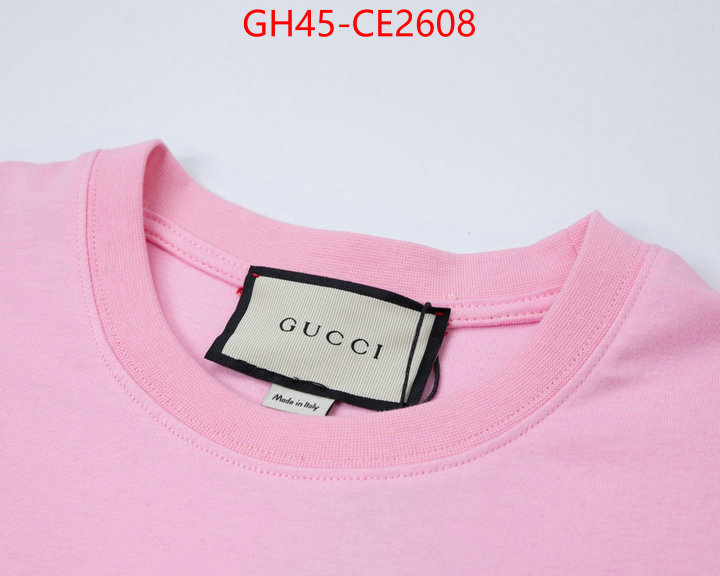 Clothing-Gucci,replicas , ID: CE2608,$: 45USD