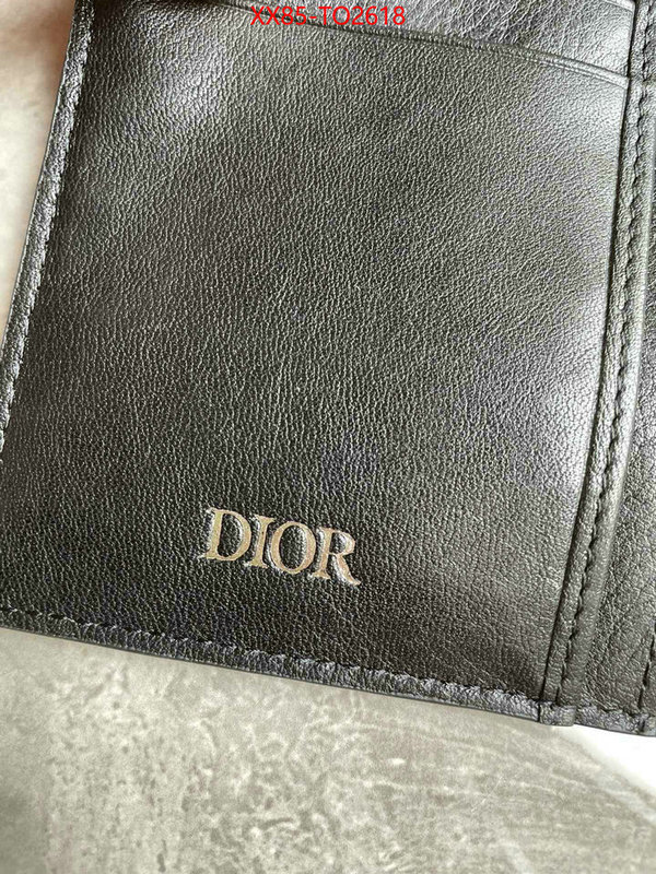 Dior Bags(TOP)-Wallet-,ID: TO2618,$: 85USD