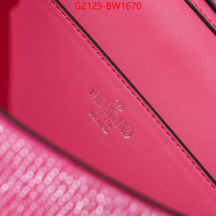 Valentino Bags(4A)-LOC-V Logo ,what is a 1:1 replica ,ID: BW1670,$: 129USD