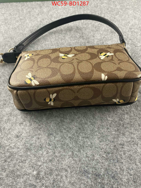 Coach Bags(4A)-Handbag-,quality aaaaa replica ,ID: BD1287,$: 59USD