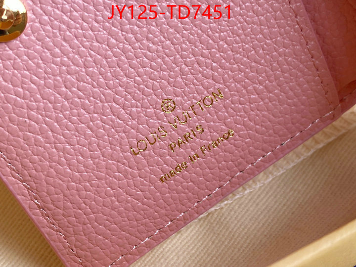 LV Bags(TOP)-Wallet,ID: TD7451,$: 125USD