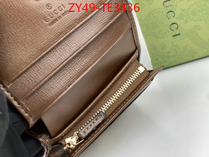 Gucci Bags(4A)-Wallet-,wholesale ,ID: TE3436,$: 49USD