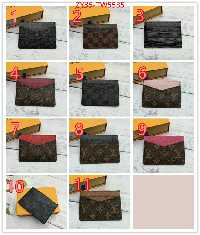 LV Bags(4A)-Wallet,replica online ,ID: TW5535,$: 35USD