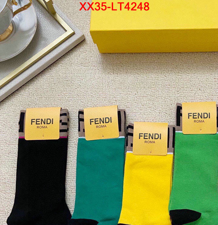 Sock-Fendi,wholesale sale , ID: LT4248,$: 35USD