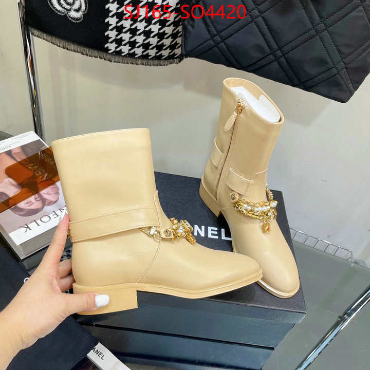 Women Shoes-Chanel,fake aaaaa , ID: SO4420,$: 165USD