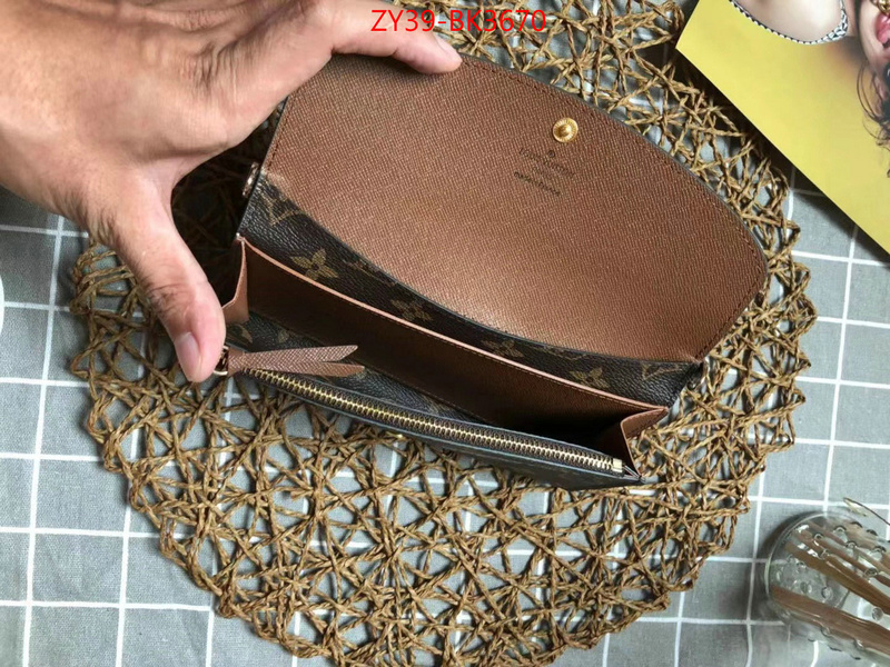 LV Bags(4A)-Wallet,high quality designer replica ,ID: BK3670,$:39USD