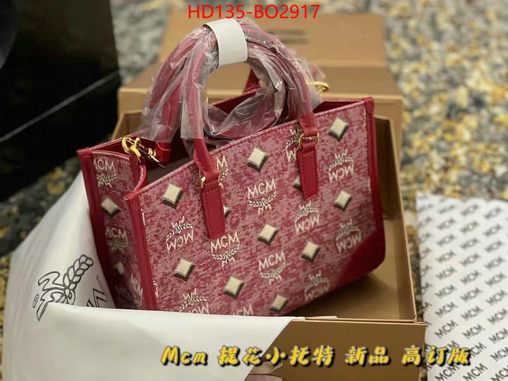 MCM Bags(TOP)-Handbag-,ID: BO2917,$: 135USD