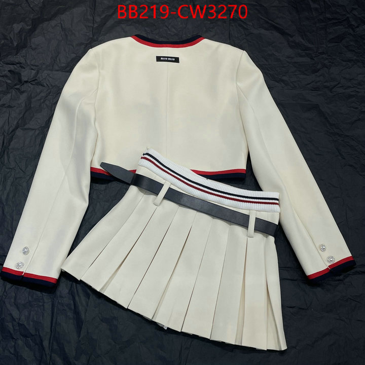 Clothing-MIU MIU,copy , ID: CW3270,$: 219USD