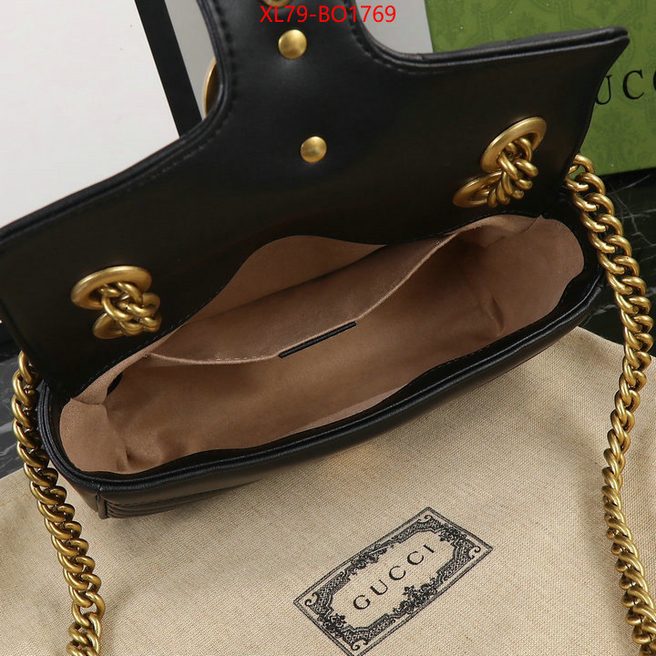Gucci Bags(4A)-Marmont,buy the best high quality replica ,ID: BO1769,$: 79USD