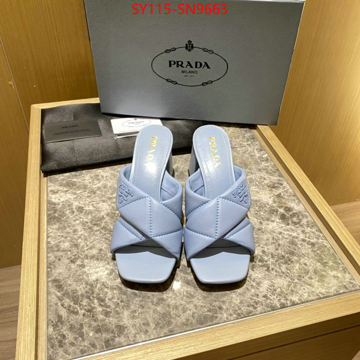 Women Shoes-Prada,best replica quality , ID: SN9663,$: 115USD